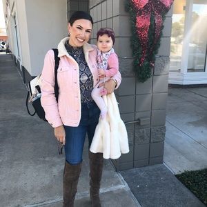 PINK CORDUROY JACKET